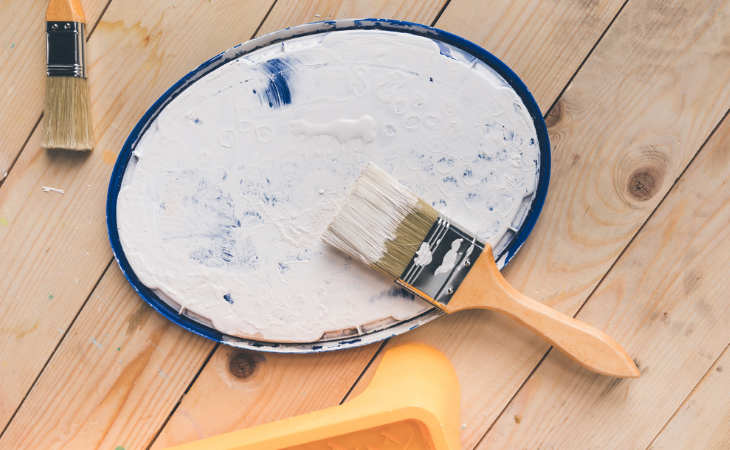 Painting wood