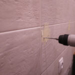 drilling into tile