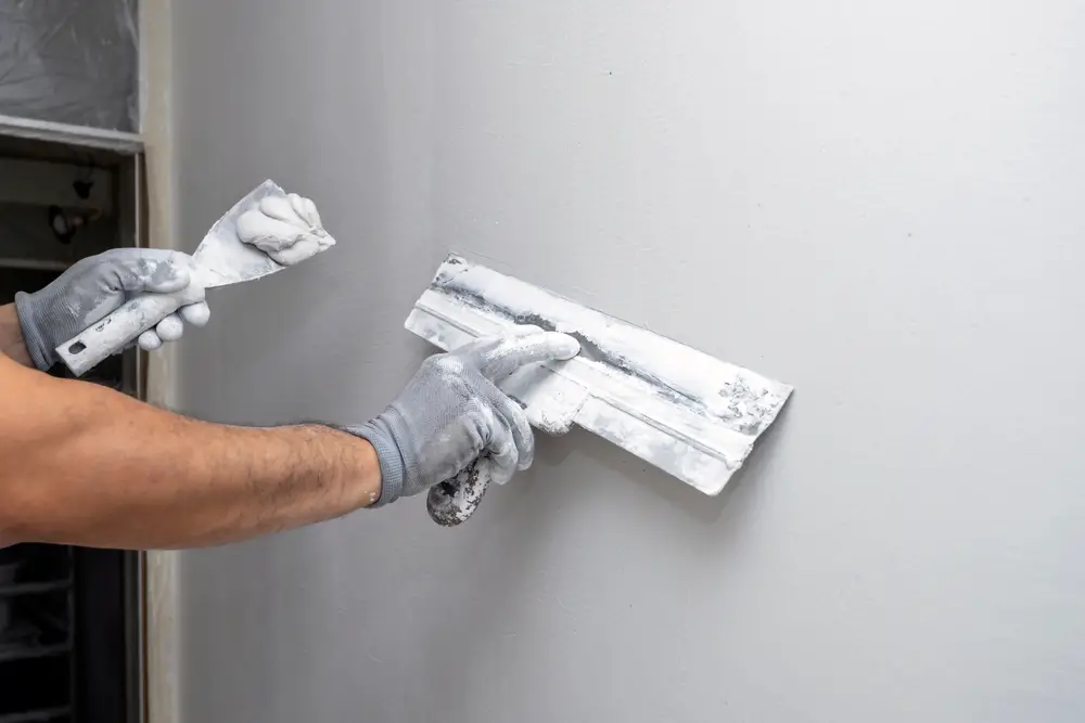 plaster a wall