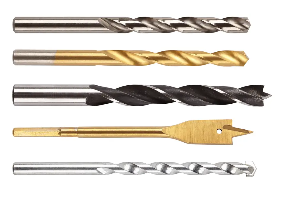 different drill bits