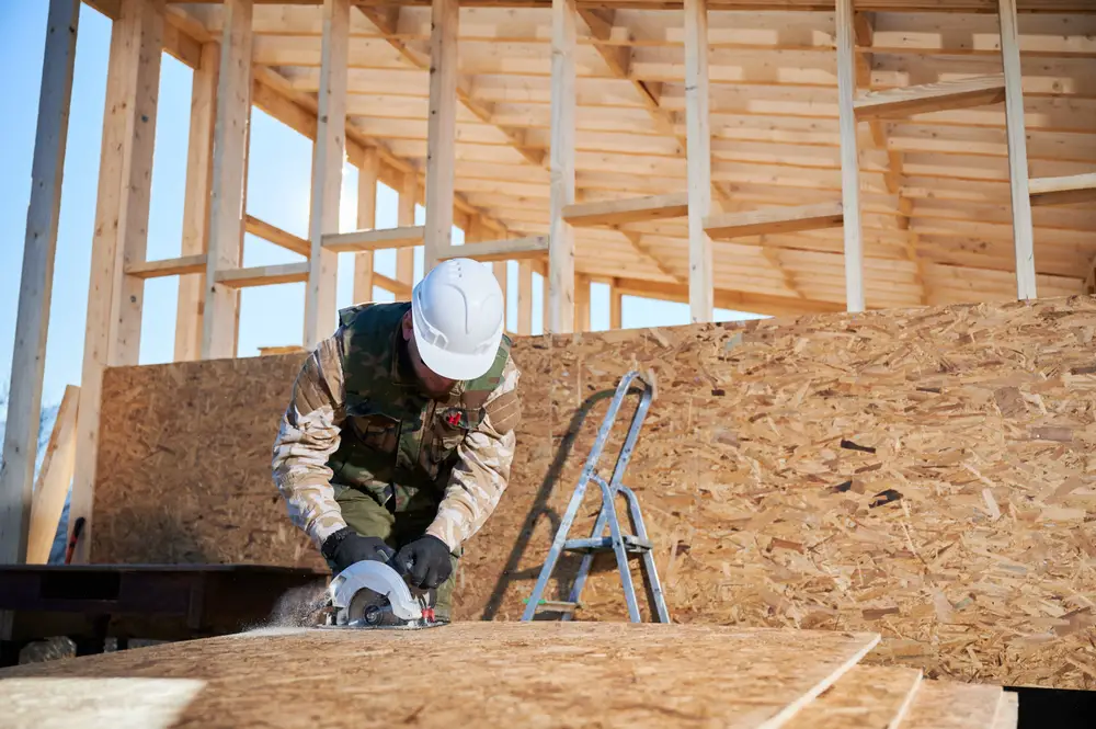 cutting osb board