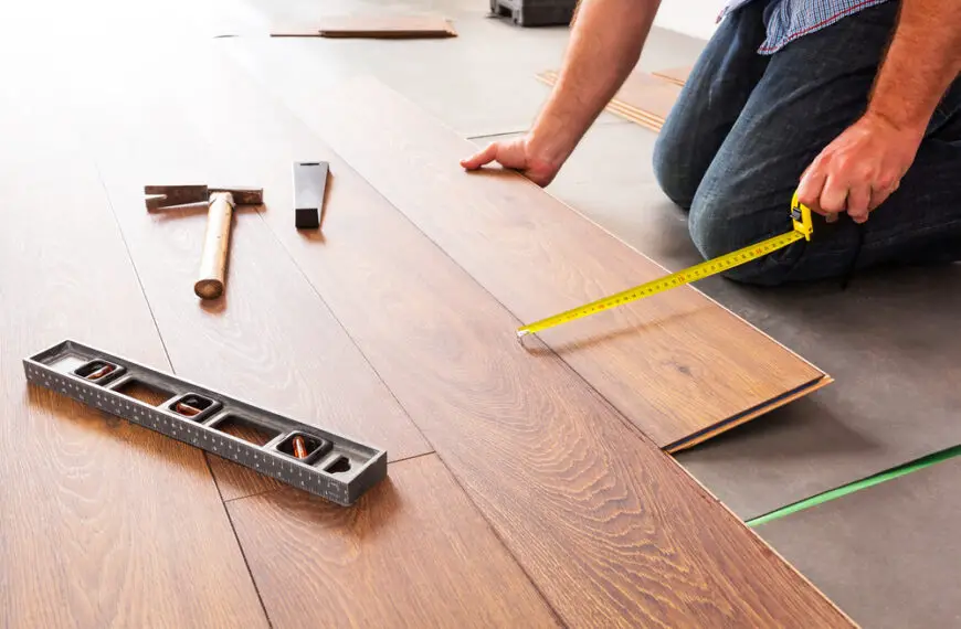 installing laminate flooring