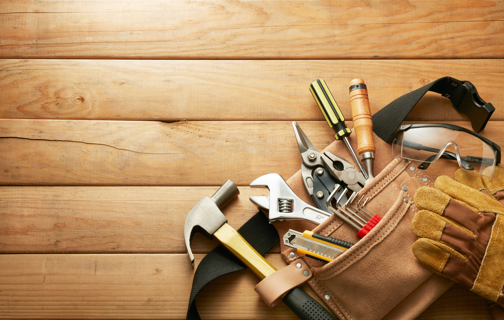 tools in toolbelt